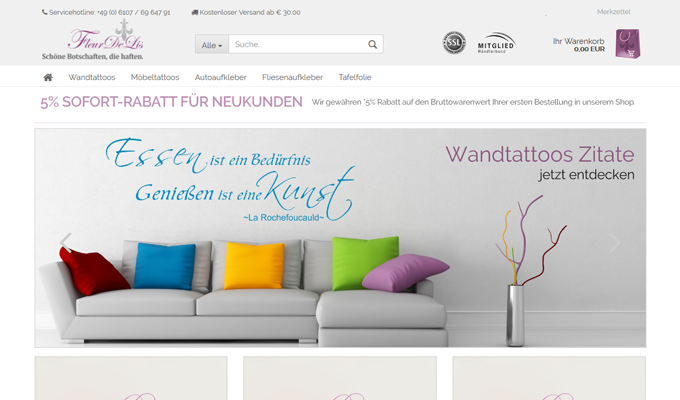 fleurdelis-wandtatto