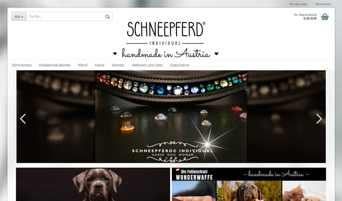 schneepferd