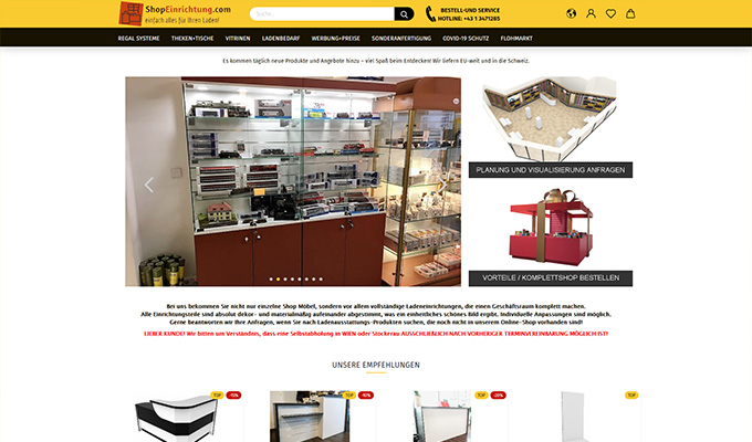 shopeinrichtung