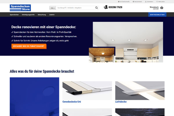 spanndeckenstore